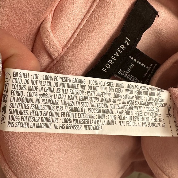 Forever 21 Pink Moto Jacket - Picture 4 of 6